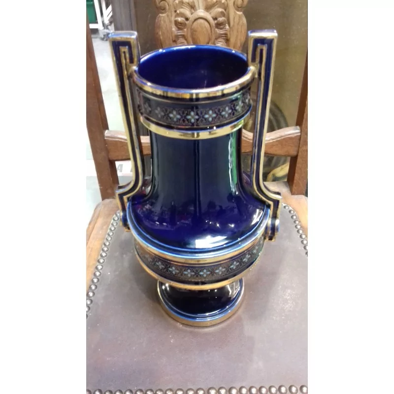 VASE BLEU