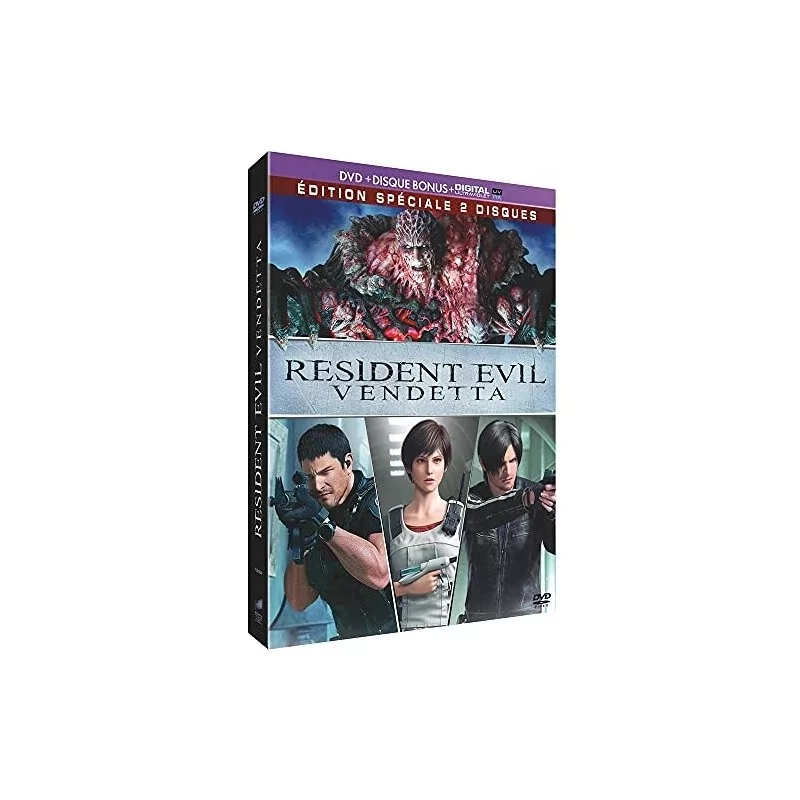 DVD RESIDENT EVIL 2 DISQUES NEUF