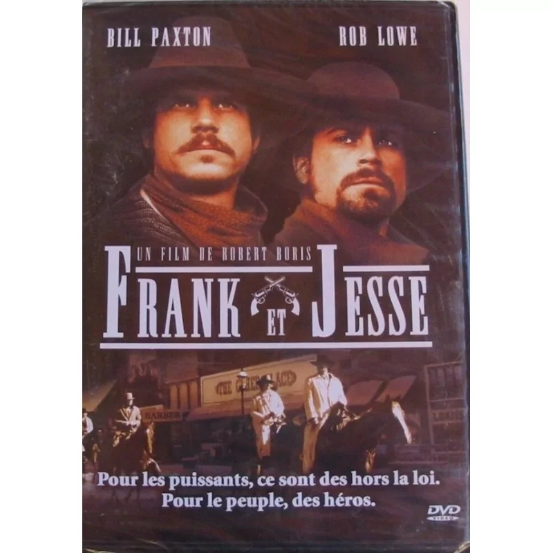 DVD FRANK ET JESSE - BILL PAXTON / ROB LOWE - ROBERT BORIS - NEUF