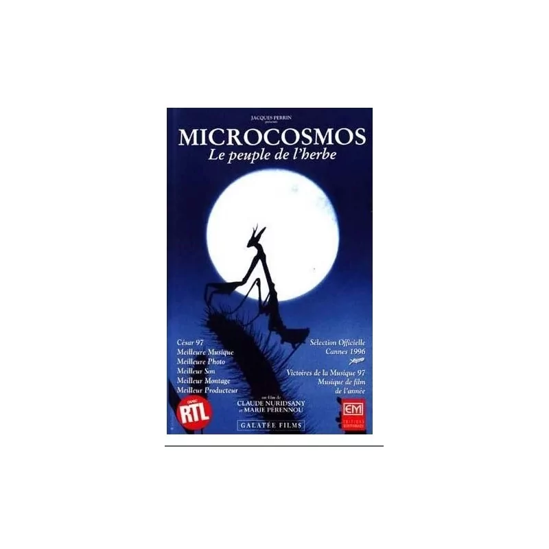 MICROCOSMOS LE PEUPLE DE L'HERBE [VHS]