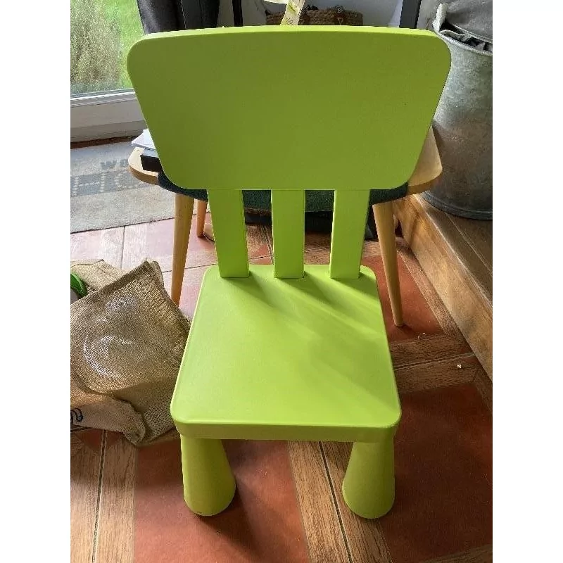 CHAISE VERTE ENFANTS 