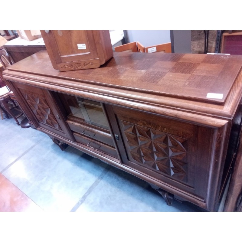 BUFFET CHENE 2M.L.1MH0.5P