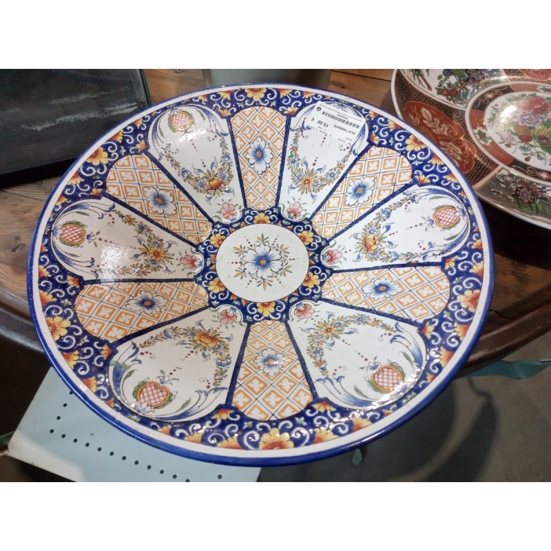 PLAT FAIENCE 