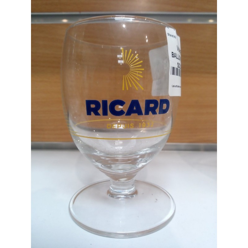 VERRE BALLON DEMI SOLEIL RICARD