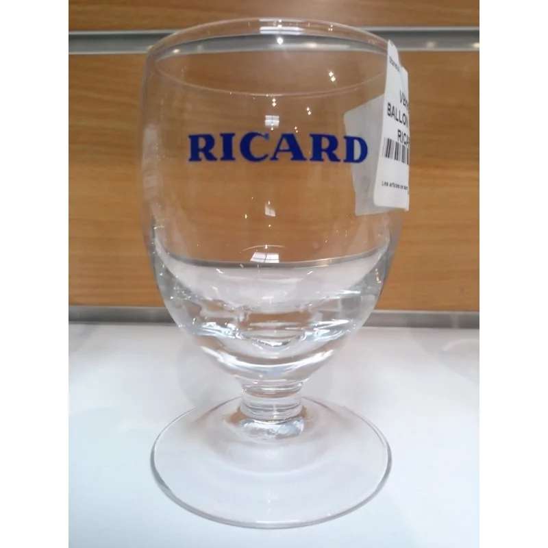 VERRE BALLON BLEU RICARD