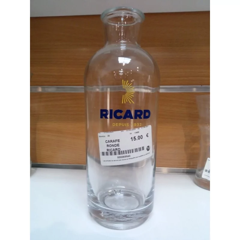 CARAFE RONDE RICARD