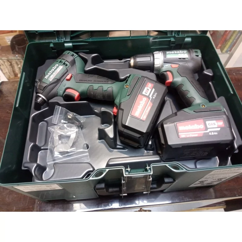 COFFRET METABO PACK PERCEUSE VISSEUSE + A CHOC