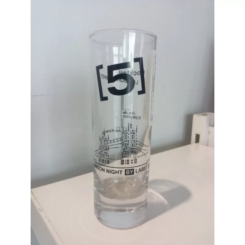 VERRE TUBE LABEL 5