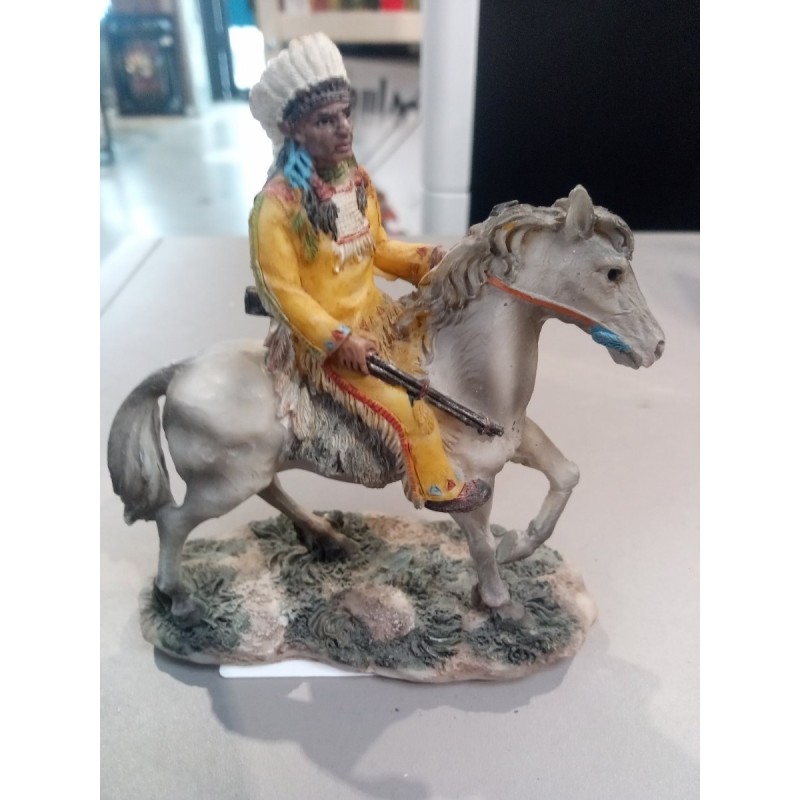 INDIEN A CHEVAL 11 CM