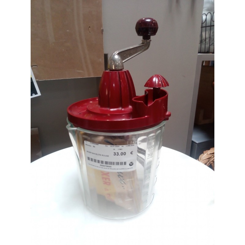 MIXER BAKELITE ROUGE 