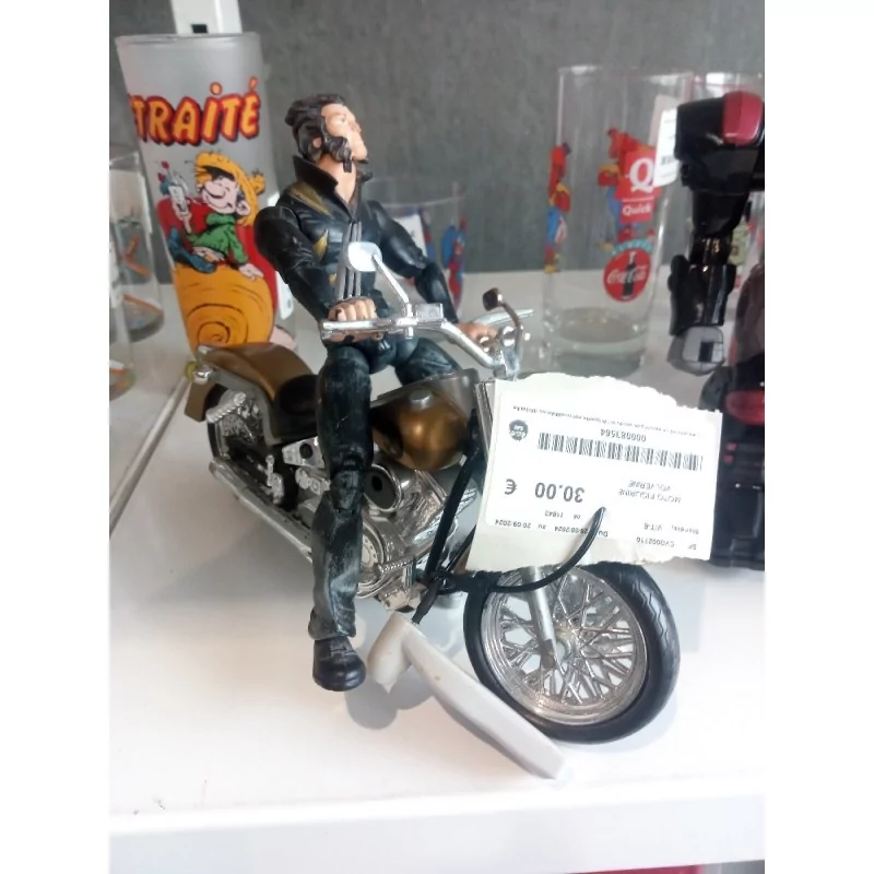 MOTO FIGURINE VOLVERINE