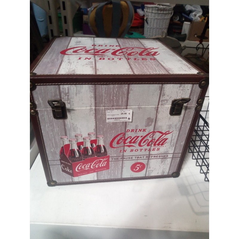 POUF COUVERCLE COCA COLA