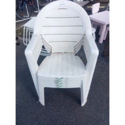 4 CHAISE DE JARDIN