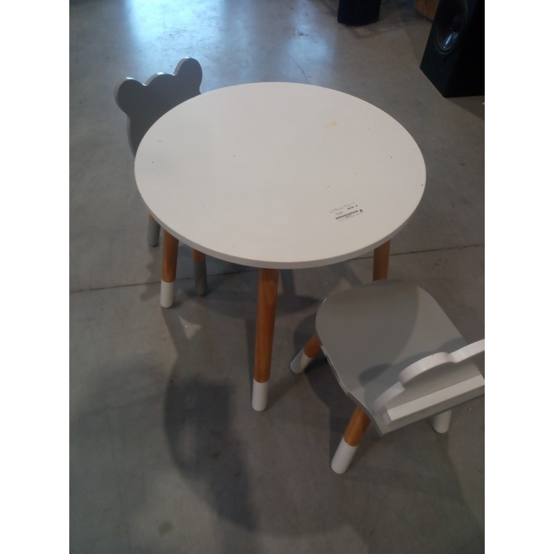 TABLE ENFANT 2CHAISES