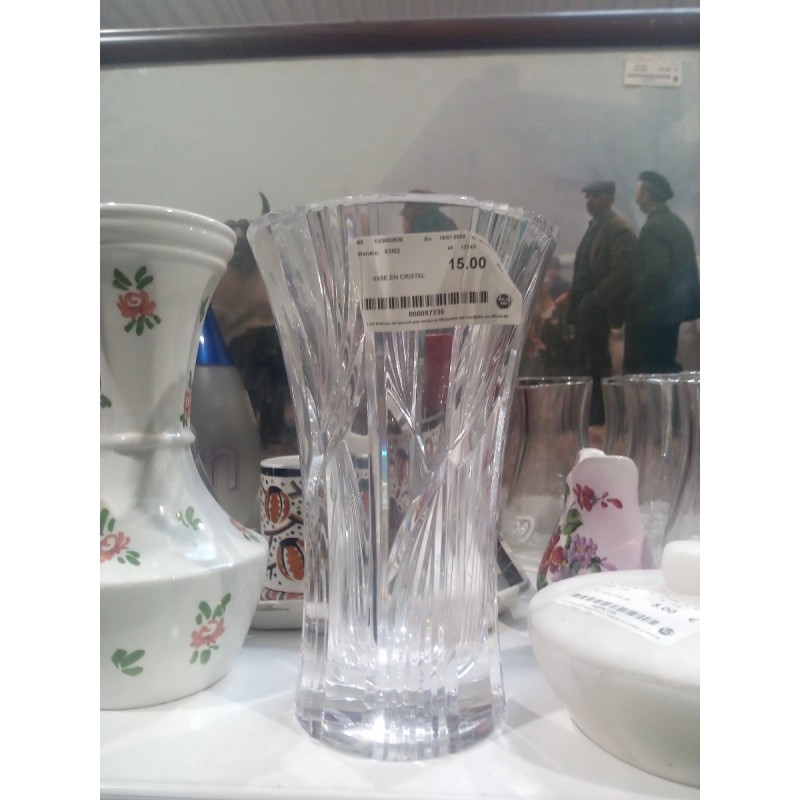 VASE EN CRISTAL 