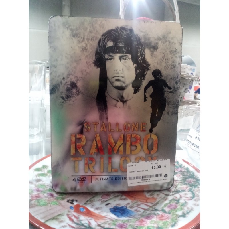 COFFRET RAMBO 4 DVD