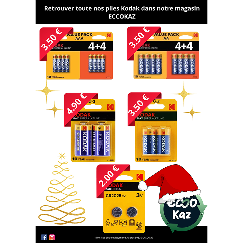 Offrez à vos jouets de Noël une énergie renouvelée